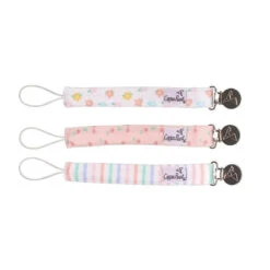 Copper Pearl - 3Pk Binky Clip Cheery