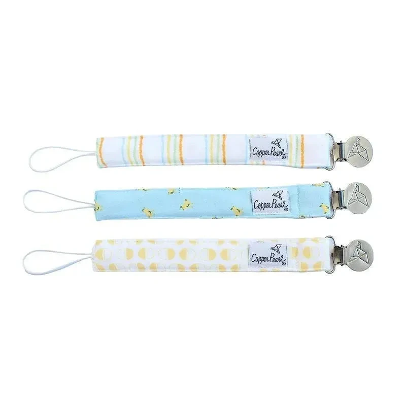 Copper Pearl - 3Pk Peter Binky Clip Set 3 Copper Pearl - 3Pk Peter Binky Clip Set