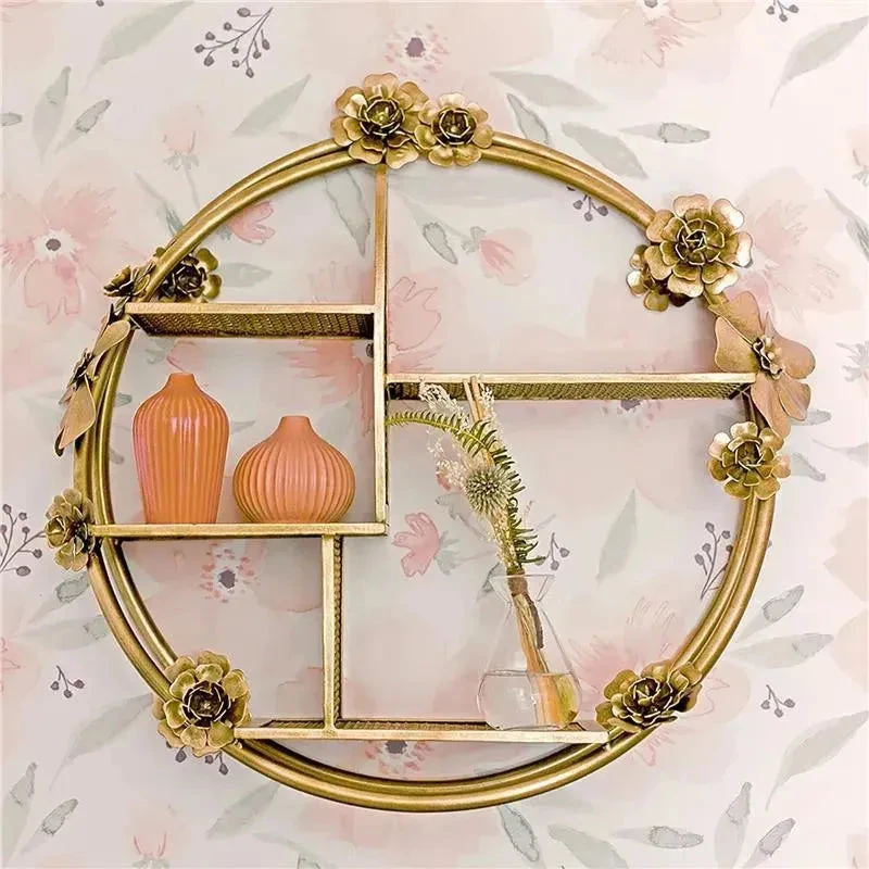 Crane - Baby Nursery Décor, Brass Shelving Wall Décor, Flower 7 Crane - Baby Nursery Décor, Brass Shelving Wall Décor, Flower - Image 5