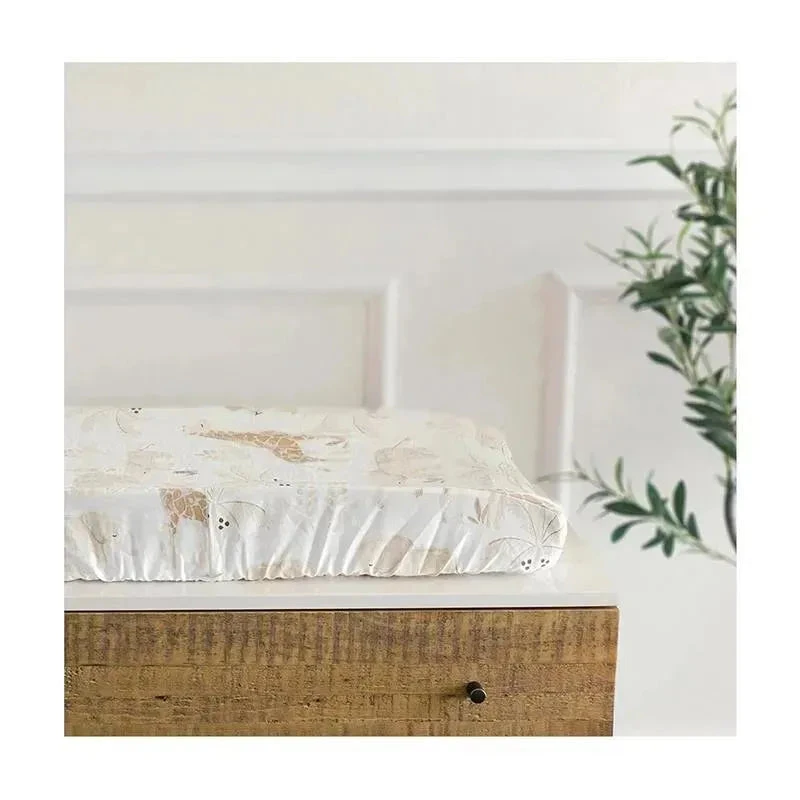 Crane - Baby Stretchy Changing Pad Cover, Breathable Changing Pad Cover, Safari Animal 8 Crane - Baby Stretchy Changing Pad Cover, Breathable Changing Pad Cover, Safari Animal - Image 6