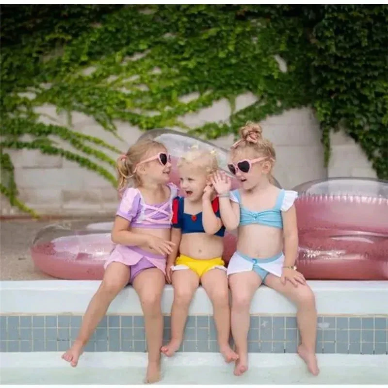 Creative Education - 2Pk Swim Suit, Rapunzel 4 Creative Education - 2Pk Swim Suit, Rapunzel - Image 2