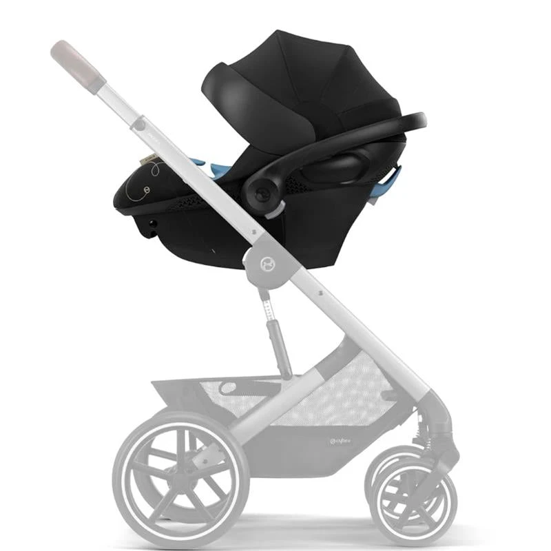 Cybex - Aton G Infant Car Seat With Linear Side-Impact Protection Sensorsafe, Moon Black 7 Cybex - Aton G Infant Car Seat With Linear Side-Impact Protection Sensorsafe, Moon Black - Image 5