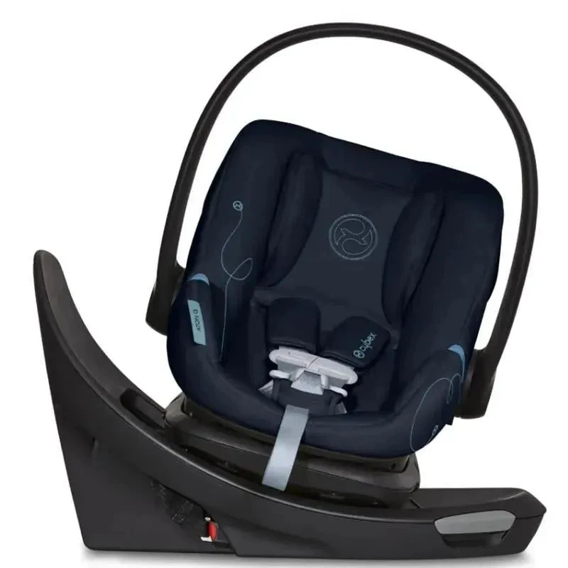 Cybex - Aton G Swivel SensorSafe Infant Car Seat, Ocean Blue 3 Cybex - Aton G Swivel SensorSafe Infant Car Seat, Ocean Blue