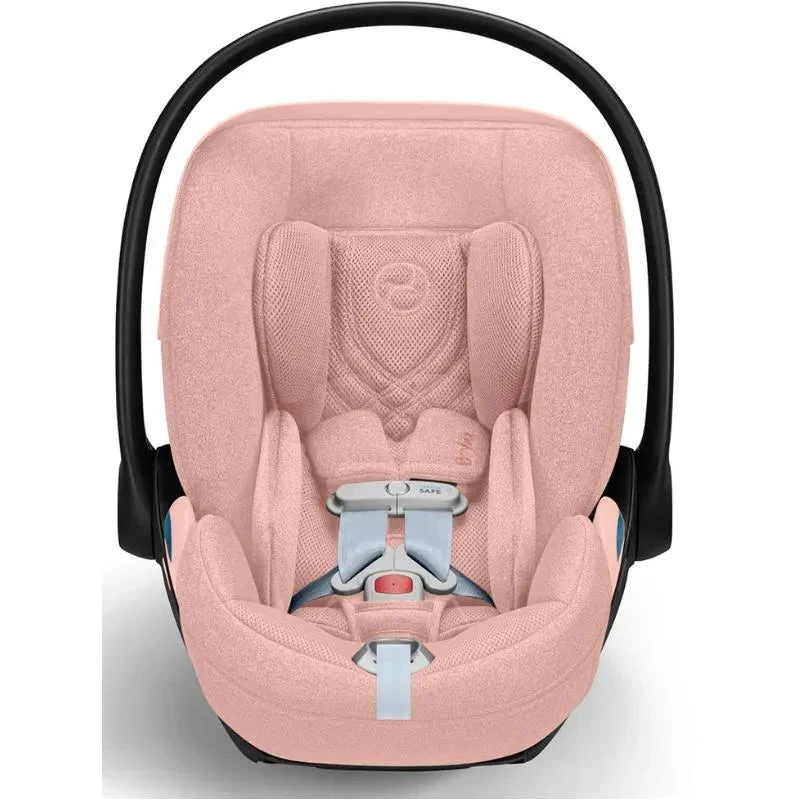 Cybex - Cloud T Sensorsafe Infant Car Seat, Peach Pink 9 Cybex - Cloud T Sensorsafe Infant Car Seat, Peach Pink - Image 7