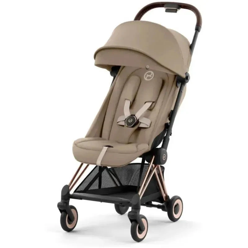 Cybex - Coya Compact Stroller, Rose Gold/Cozy Beige 3 Cybex - Coya Compact Stroller, Rose Gold/Cozy Beige