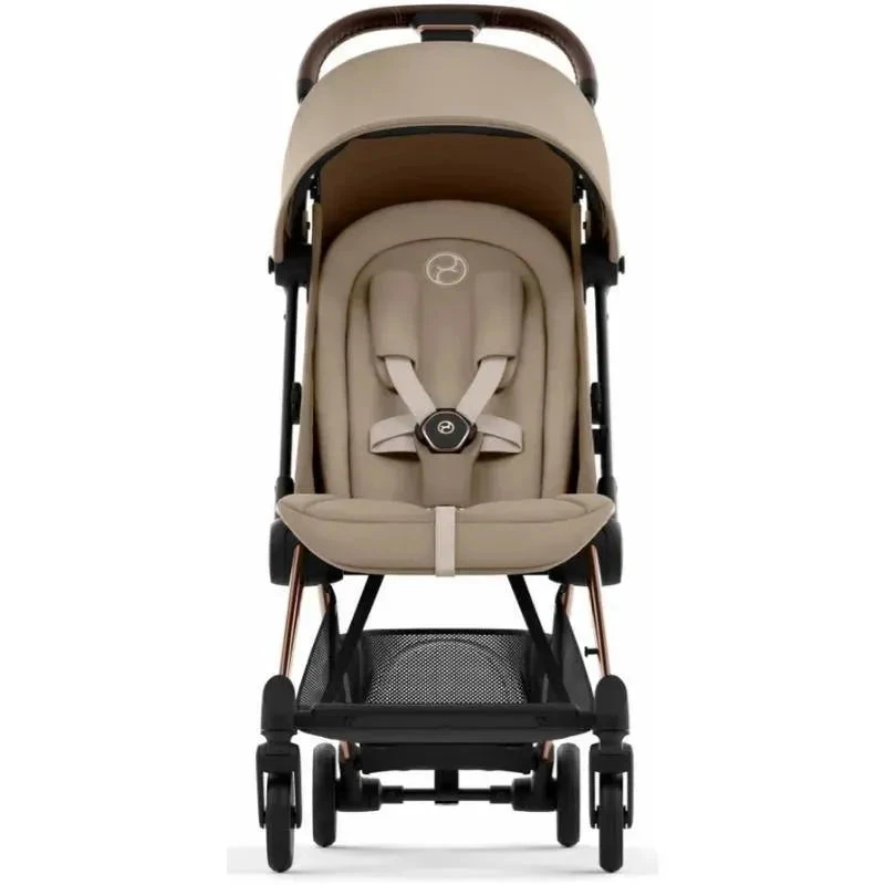 Cybex - Coya Compact Stroller, Rose Gold/Cozy Beige 4 Cybex - Coya Compact Stroller, Rose Gold/Cozy Beige - Image 2