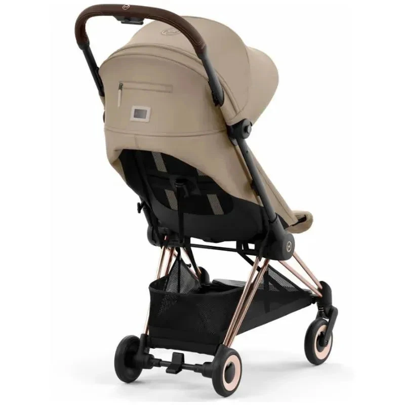 Cybex - Coya Compact Stroller, Rose Gold/Cozy Beige 7 Cybex - Coya Compact Stroller, Rose Gold/Cozy Beige - Image 5