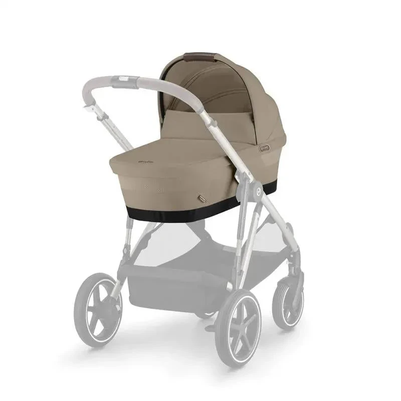 Cybex - Egazelle/Gazelle S 2 Cot, Almond Beige 5 Cybex - Egazelle/Gazelle S 2 Cot, Almond Beige - Image 3