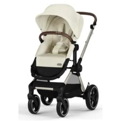 Cybex - Eos Lux 2-In-1 Stroller, Seashell Beige 15 Cybex - Eos Lux 2-In-1 Stroller, Seashell Beige -Macro Baby Store cybex eos lux 2 in 1 stroller seashell beige image 5