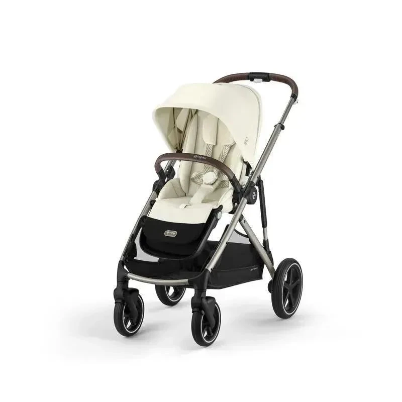 Cybex - Gazelle S 2 Double Stroller Bundle, Seashell Beige/Taupe Frame 5 Cybex - Gazelle S 2 Double Stroller Bundle, Seashell Beige/Taupe Frame - Image 3
