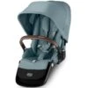 Cybex - Gazelle S Second Seat, Sky Blue With Taupe Frame
