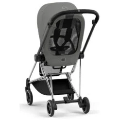 Cybex - Mios 3, Chrome/Black Frame + Mirage Grey Seat Pack -Macro Baby Store cybex mios 3 chrome black frame mirage grey seat pack image 6