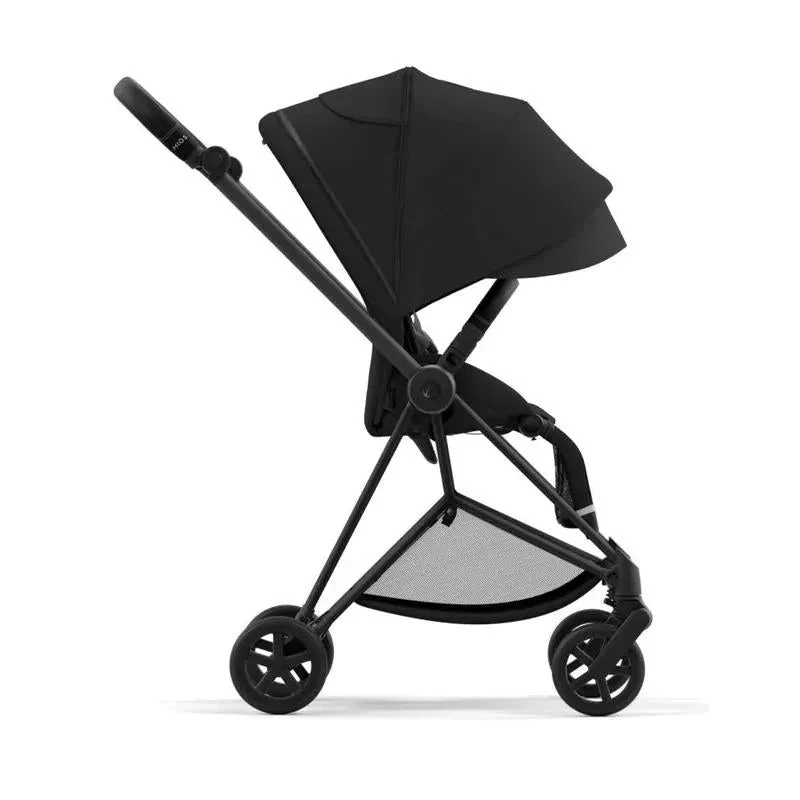 Cybex - Mios 3, Matte Black/Black Frame + Sepia Black Seat Pack 4 Cybex - Mios 3, Matte Black/Black Frame + Sepia Black Seat Pack - Image 2
