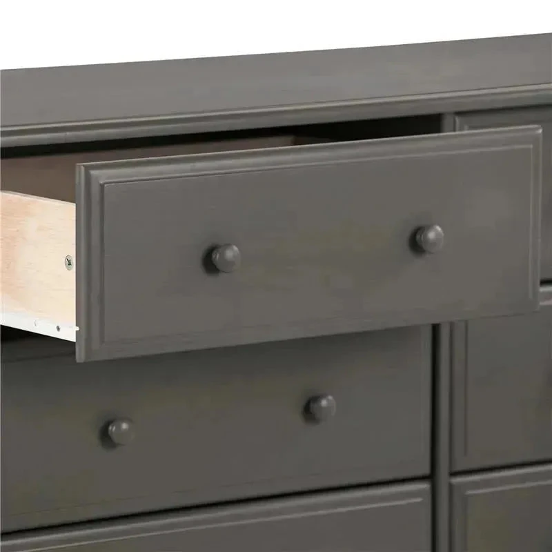 DaVinci Jayden 6-Drawer Double Wide Dresser, Slate 6 DaVinci Jayden 6-Drawer Double Wide Dresser, Slate - Image 4