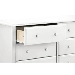 DaVinci Jayden 6-Drawer Double Wide Dresser, White 8 DaVinci Jayden 6-Drawer Double Wide Dresser, White -Macro Baby Store davinci jayden 6 drawer double wide dresser white image 3