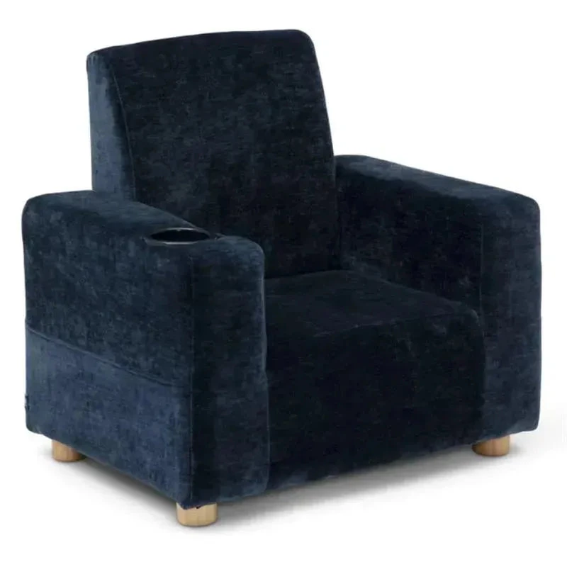 Delta Children - Gap Upholstered Kids Chair, Navy Blue 3 Delta Children - Gap Upholstered Kids Chair, Navy Blue