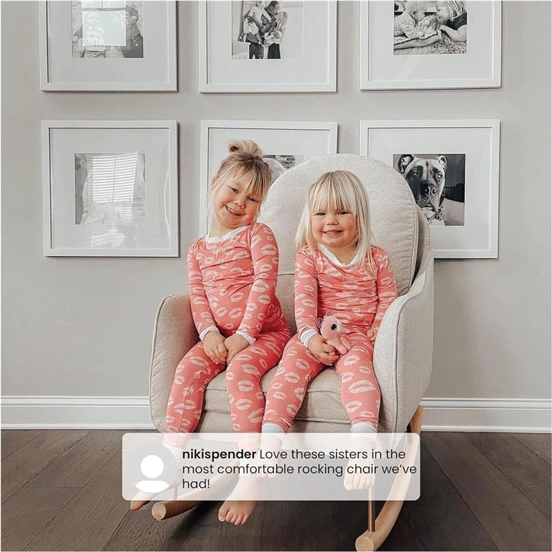 Delta - Ella Rocker With Livesmart Evolve Fabric 8 Delta - Ella Rocker With Livesmart Evolve Fabric - Image 6