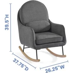 Delta - Ella Rocker With Livesmart Evolve Fabric 21 Delta - Ella Rocker With Livesmart Evolve Fabric -Macro Baby Store delta ella rocker with livesmart evolve fabric image 7