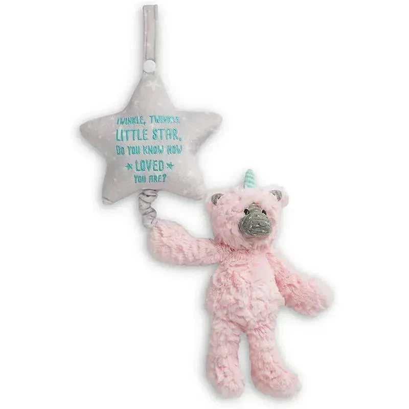 Demdaco - Musical Pull Toy, Unicorn 3 Demdaco - Musical Pull Toy, Unicorn