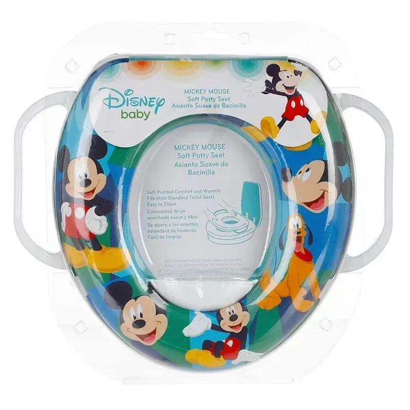 Disney - Mickey Mouse Soft Potty Seat With Handles 3 Disney - Mickey Mouse Soft Potty Seat With Handles