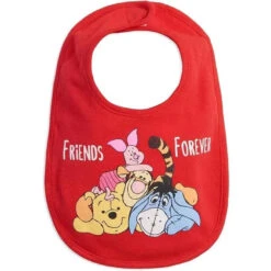 Disney Winnie The Pooh Tigger Eeyore Piglet 5 Pack Side Snap Bibs -Macro Baby Store disney winnie the pooh tigger eeyore piglet 5 pack side snap bibs image 19
