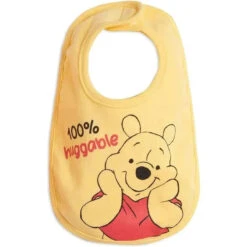 Disney Winnie The Pooh Tigger Eeyore Piglet 5 Pack Side Snap Bibs -Macro Baby Store disney winnie the pooh tigger eeyore piglet 5 pack side snap bibs image 5
