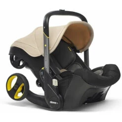 Doona+ Infant Car Seat & Stroller, Sahara Sand -Macro Baby Store doona infant car seat with base shara sand image 4