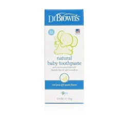 Dr. Brown's Dr. Brown Natural Flow Happy Teeth Fluoride-Free Toothpaste 6 Dr. Brown's Dr. Brown Natural Flow Happy Teeth Fluoride-Free Toothpaste -Macro Baby Store dr brown natural flow happy teeth fluoride free toothpaste image 3