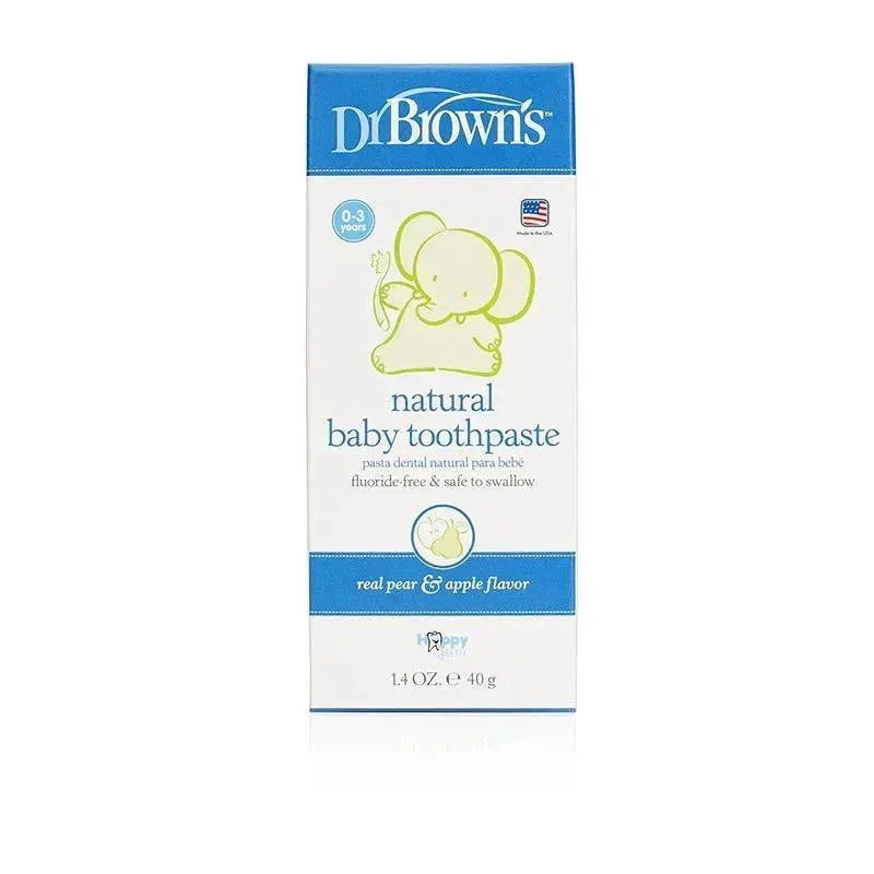 Dr. Brown's Dr. Brown Natural Flow Happy Teeth Fluoride-Free Toothpaste 4 Dr. Brown's Dr. Brown Natural Flow Happy Teeth Fluoride-Free Toothpaste - Image 2