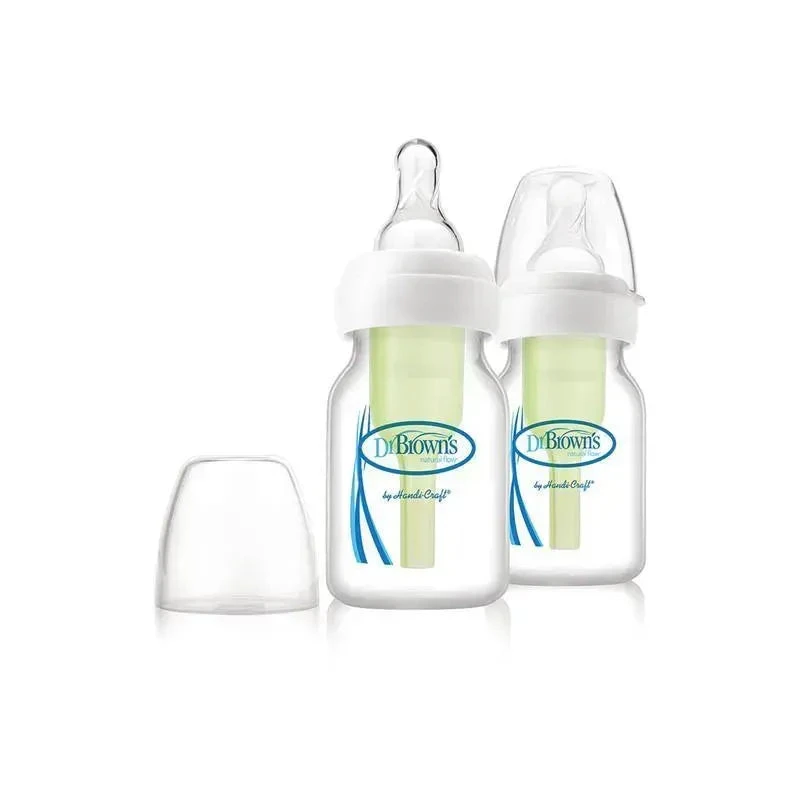 Dr. Brown's Dr. Brown Options Standard - Neck Bottle 2-Pack W/Preemie Nipple 2 Oz/60 M 4 Dr. Brown's Dr. Brown Options Standard - Neck Bottle 2-Pack W/Preemie Nipple 2 Oz/60 M - Image 2