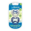Dr. Brown's Dr. Brown’s Advantage Glow-in-the-Dark Pacifiers, 2 Count BLUE, 0-6 Months -Macro Baby Store dr brown s advantage glow in the dark pacifiers 2 count blue 0 6 months image 1