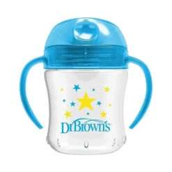 Dr. Brown's Dr. Brown’s - Soft Spout Transition Cup, Blue