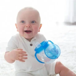 Dr. Brown's Dr. Brown’s - Soft Spout Transition Cup, Blue -Macro Baby Store dr brown s soft spout transition cup blue image 11