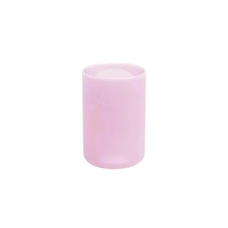 Dr. Brown's 4 Oz/120 Ml Narrow Glass Bottle Sleeve - Light Pink 7 Dr. Brown's 4 Oz/120 Ml Narrow Glass Bottle Sleeve - Light Pink - Image 5