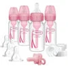Dr. Brown's - Breast To Bottle Feeding Set, Pink, 4 Oz -Macro Baby Store dr browns breast to bottle feeding set pink 4 oz image 1