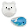 Dr. Brown's - 2Pk Cold Compress, Polar Bear & Whale 1 Dr. Brown's - 2Pk Cold Compress, Polar Bear & Whale -Macro Baby Store dr browns cold compress polar bear and whale 2 pack image 1