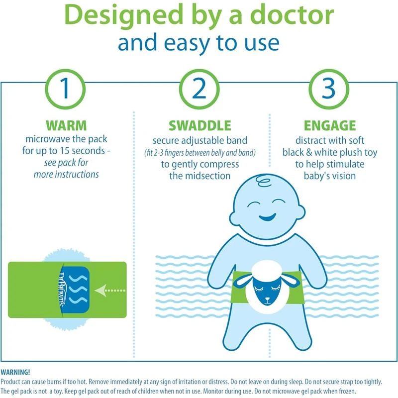 Dr. Brown's - Infant Gripebelt, Lamb 10 Dr. Brown's - Infant Gripebelt, Lamb - Image 8