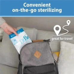 Dr. Brown's Dr. Browns - 5Pk Microwave Steam Sterilizer Bags For Baby Bottles 25 Dr. Brown's Dr. Browns - 5Pk Microwave Steam Sterilizer Bags For Baby Bottles -Macro Baby Store dr browns microwave steam sterilizer bags image 11
