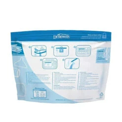 Dr. Brown's Dr. Browns - 5Pk Microwave Steam Sterilizer Bags For Baby Bottles 20 Dr. Brown's Dr. Browns - 5Pk Microwave Steam Sterilizer Bags For Baby Bottles -Macro Baby Store dr browns microwave steam sterilizer bags image 6