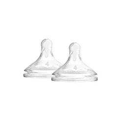 Dr. Brown's - 2Pk Options+ 4 Level Wide-Neck Silicone Bottle Nipples