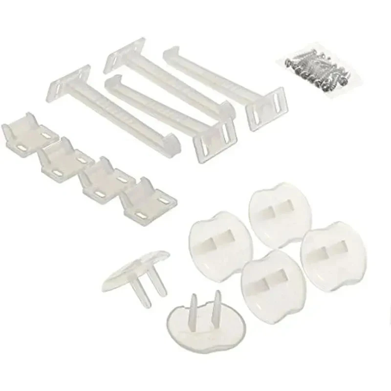 Dreambaby - Safety Catches And Outlet Plug Covers, White 3 Dreambaby - Safety Catches And Outlet Plug Covers, White