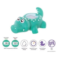 Dreambaby - Room & Bath Thermometer, Crocodile 9 Dreambaby - Room & Bath Thermometer, Crocodile -Macro Baby Store dreambaby room bath thermometer crocodile image 3