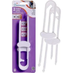 Dreambaby - 2Pk Sliding Cabinet Handle Door Lock -Macro Baby Store dreambaby sliding locks with catch 2 pack white image 4