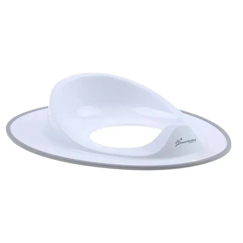 Dreambaby - Toilet Trainer Potty Seat Topper, Comfortable Contoured Shape, Grey 4 Dreambaby - Toilet Trainer Potty Seat Topper, Comfortable Contoured Shape, Grey - Image 2