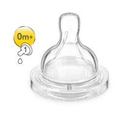 Philips AVENT Anti-Colic Nipple, Clear, Newborn
