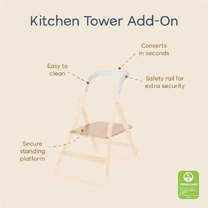 Ergobaby Ergo Baby - Evolve Kitchen Helper, Natural Wood 4 Ergobaby Ergo Baby - Evolve Kitchen Helper, Natural Wood - Image 2