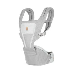 Ergobaby - Baby Carrier Alta Hip Seat, Pearl Grey