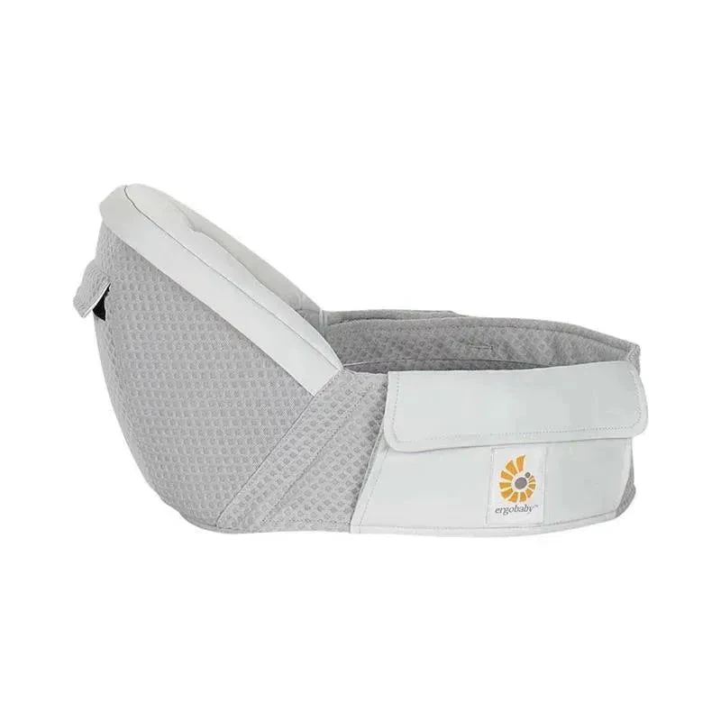 Ergobaby - Baby Carrier Alta Hip Seat, Pearl Grey 4 Ergobaby - Baby Carrier Alta Hip Seat, Pearl Grey - Image 2