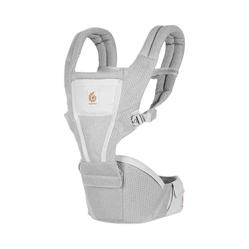 Ergobaby - Baby Carrier Alta Hip Seat, Pearl Grey 5 Ergobaby - Baby Carrier Alta Hip Seat, Pearl Grey - Image 3