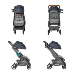 Ergobaby - Compact Comfort Metro + Deluxe Stroller, London Grey -Macro Baby Store ergobaby compact comfort metro deluxe stroller london grey image 5